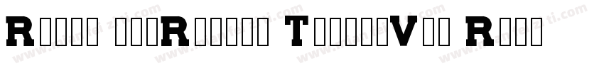 Reeli BigRuiian ThinGBV10 Reqular字体转换